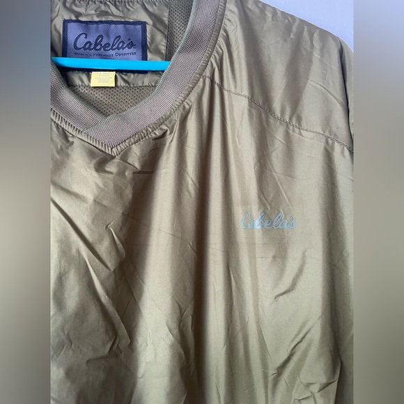 Cabelas wind breaker rain pullover - Picture 5 of 7